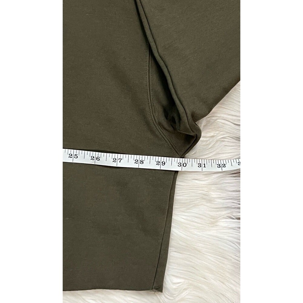 Fabletics Cozy Cropped Fleece Hoodie Women’s 4X Utility Green Athleisure Yoga - Picture 3 of 9
